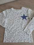 Camisola/sweat menina Chicco estrelas 3a