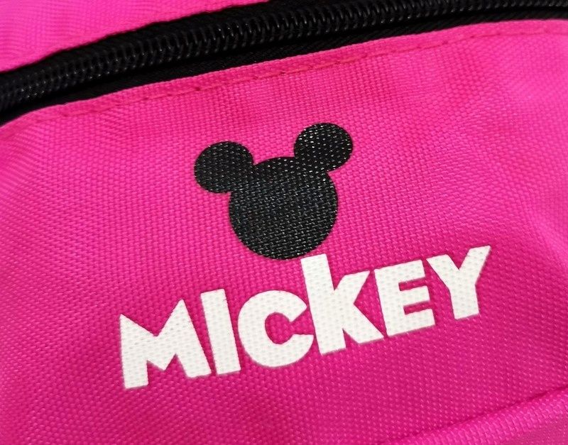 NOWY plecak plecaczek Myszka Minnie Mickey ze smyczą