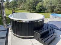 Balia ogrodowa bania jacuzzi