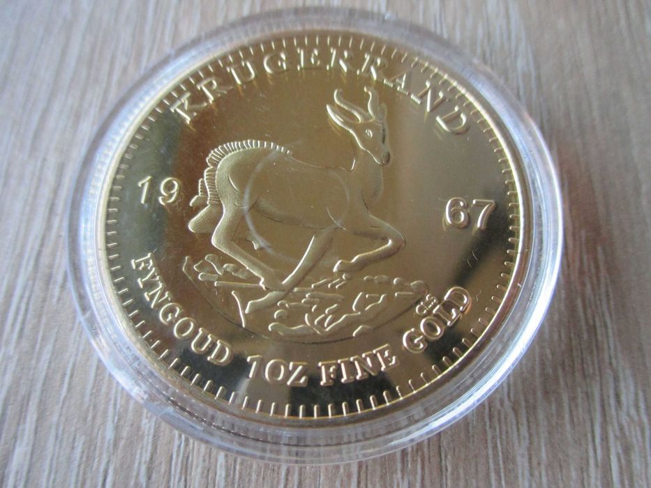 Krugerrand piękna moneta kolekcjonerska - kopia/replika - OKAZJA!!!