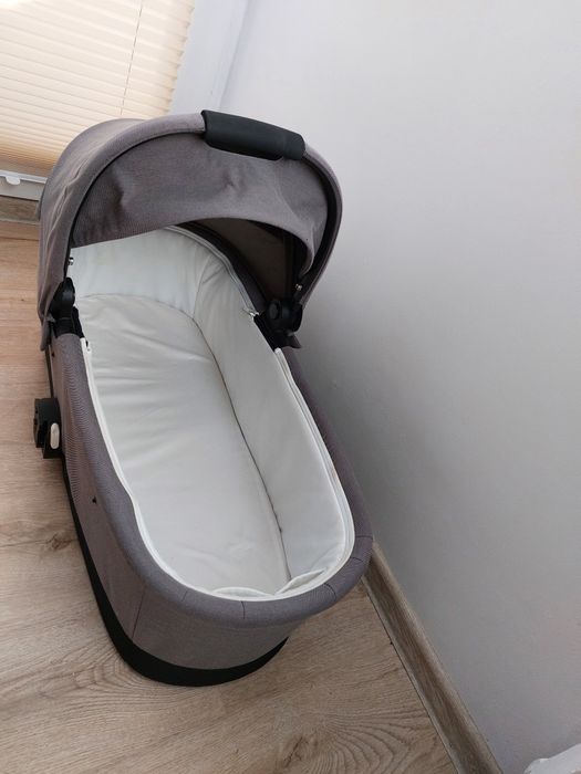 Gondola Cybes COT S Soho Grey+ folia przeciwdeszczowa