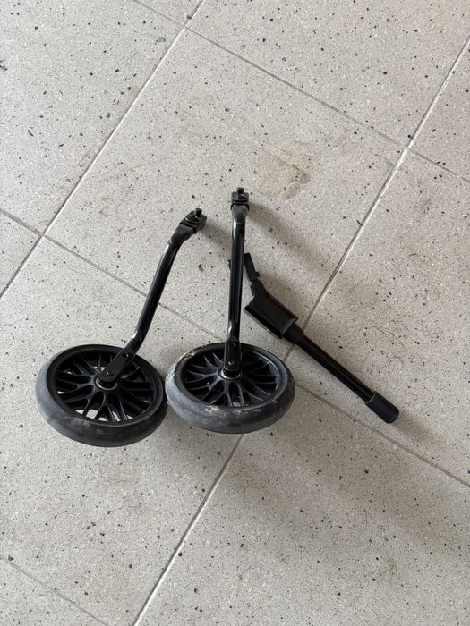Conjunto rodinhas e descanso bicicleta de criança 16’’