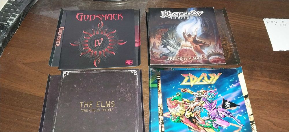 Поліграфія- вкладки для СД.