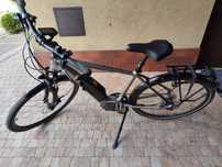 Rower elektryczny Unibike Rapid M grafitowy. Rower jak nowy z FV
