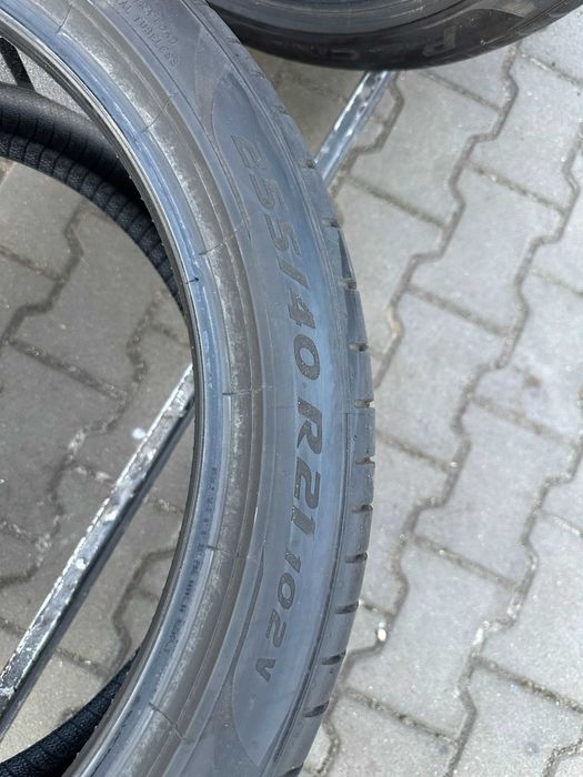 255/40r21 Pirelli P Zero KOMPLET jak nowe