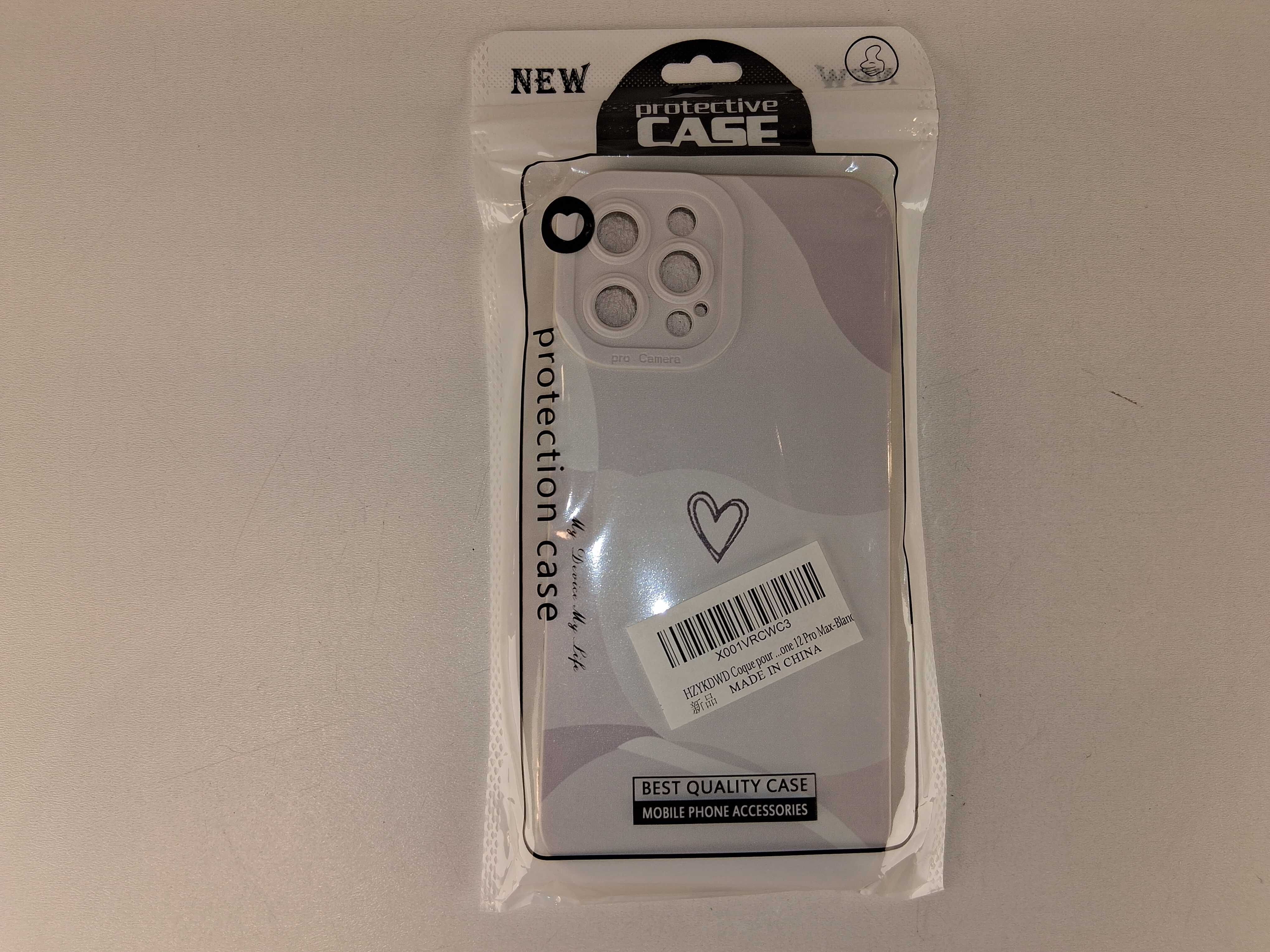 E065 Etui Ochronne Coque iPhone 12 Pro Max Serce