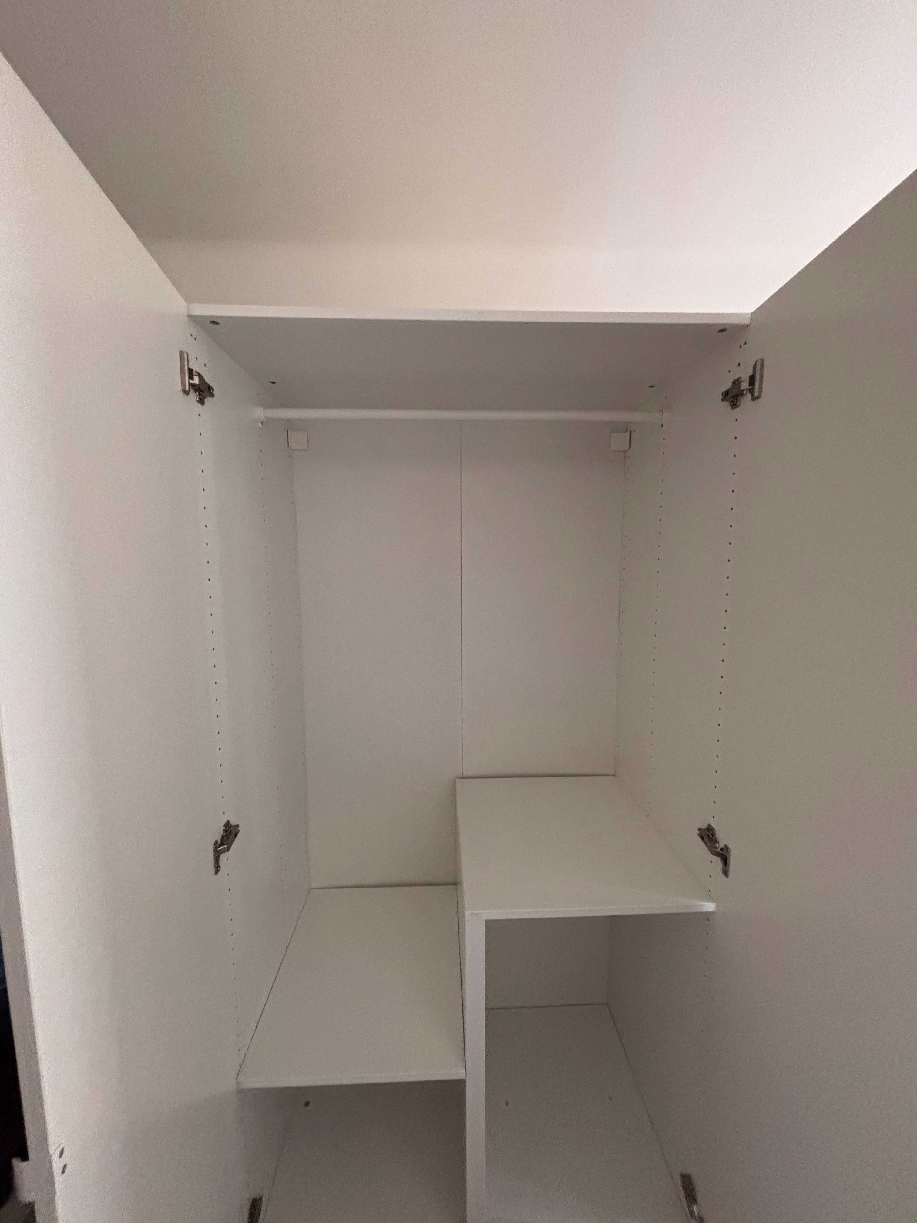Roupeiro branco IKEA sistema PAX + komplement