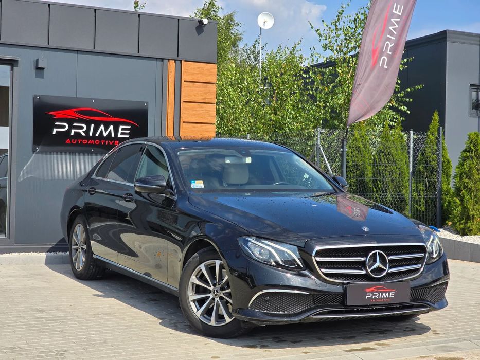 Mercedes-Benz Klasa E Salon PL | E 220d 4MATIC W213 | Jasne skóry | Po serwisie olejowym |