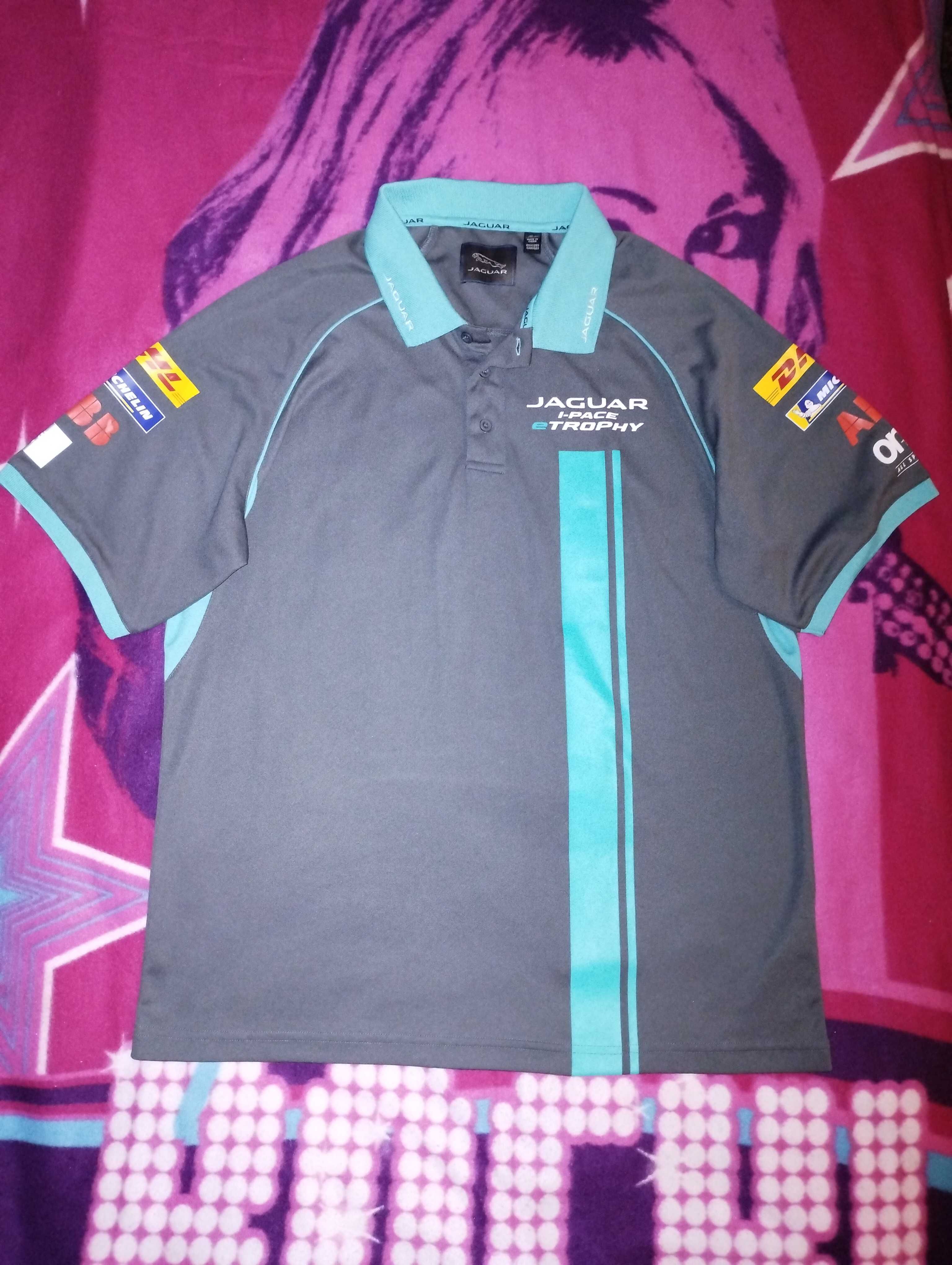 Koszulka męska polo JAGUAR i-PACE e-TROPHY XL