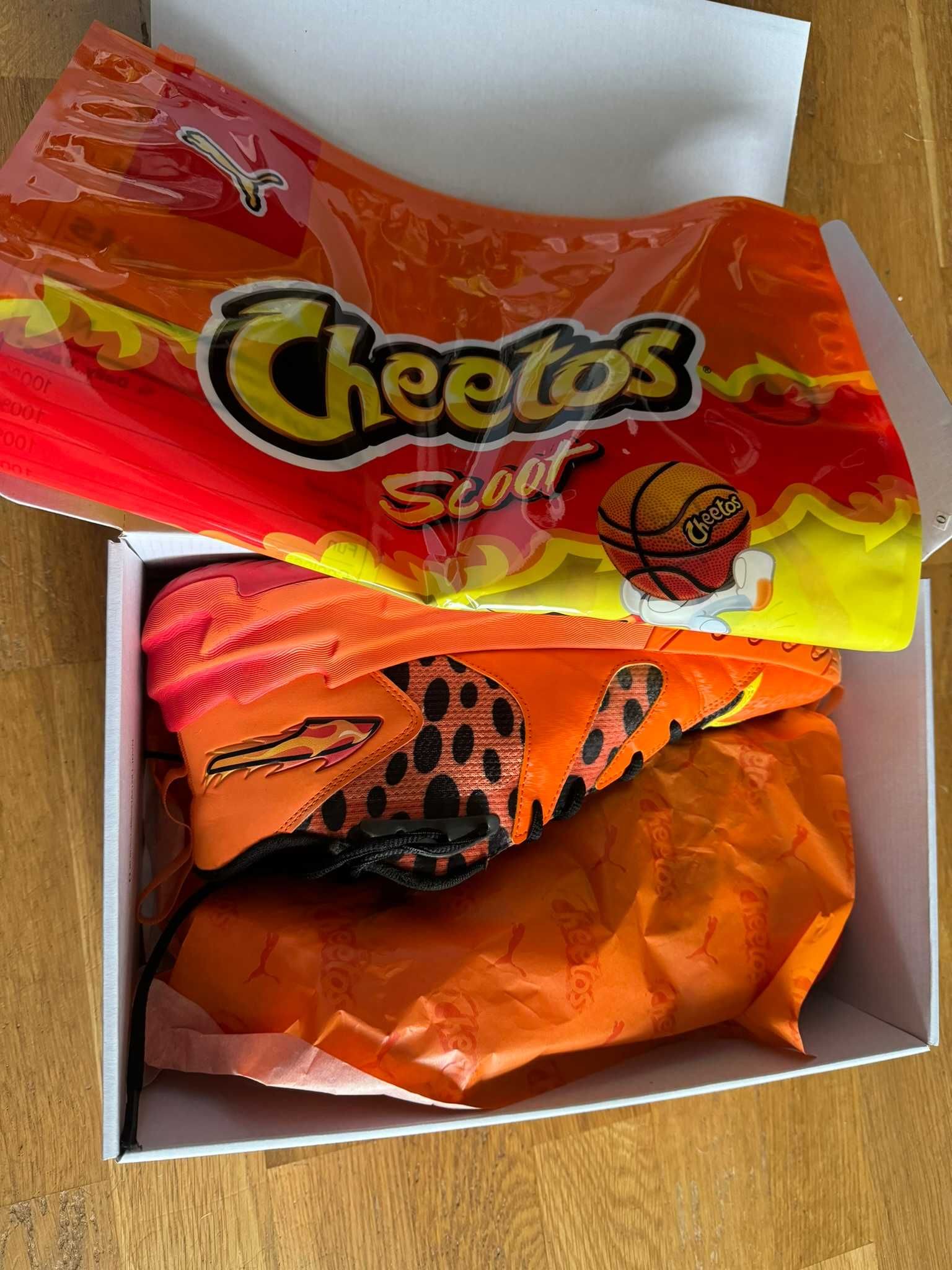 buty do koszykówki rozmiar 45 PUMA SCOOT 1 CHeetos