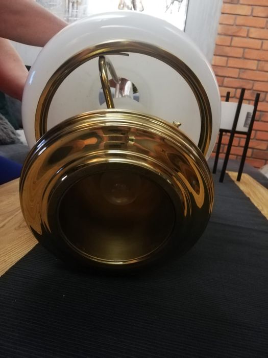 Lampa elektryczna a la naftowa sufitowa
