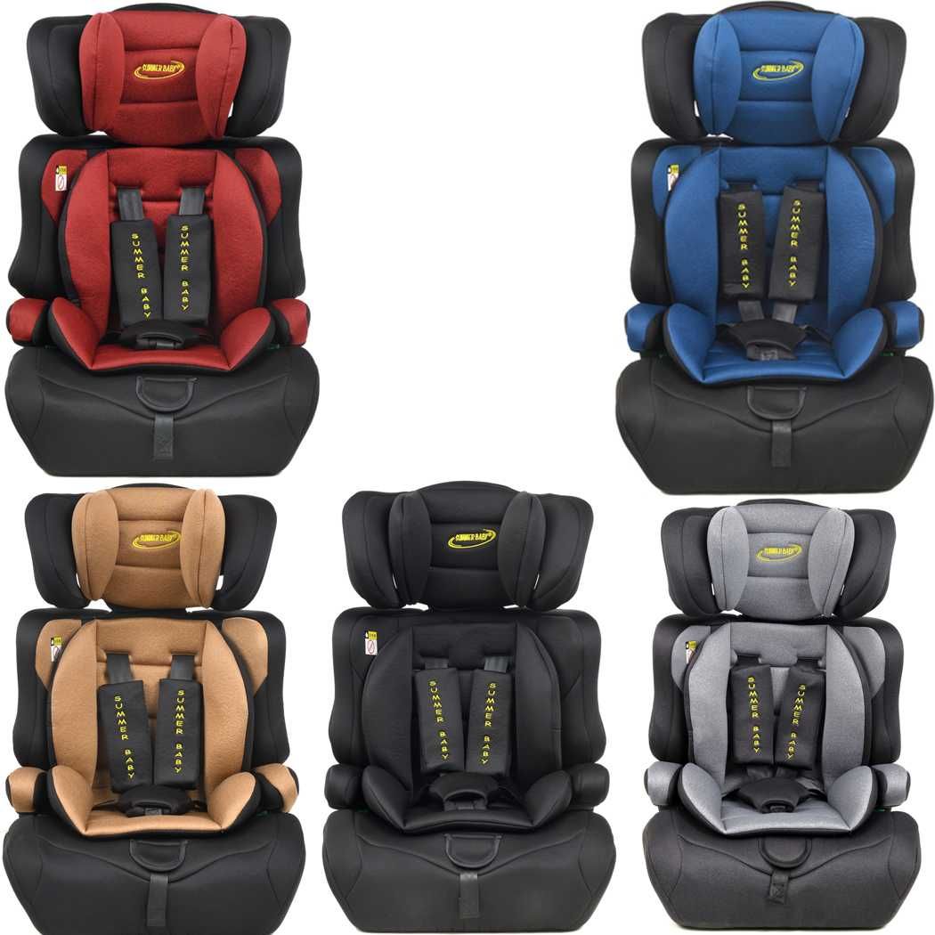 Fotelik 9-36 kg w 5 eleganckich odcieniach dla małych podróżników