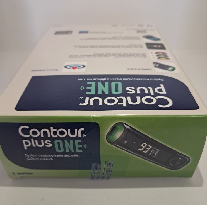 Glukometr Contour Plus One -fabrycznie nowy komplet.