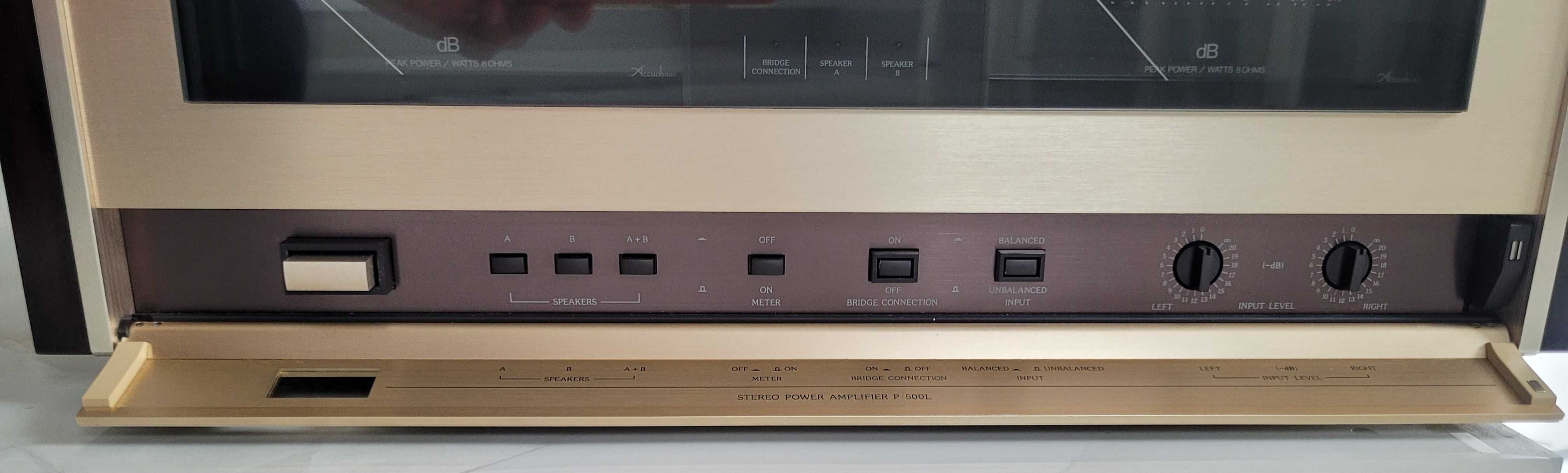 Wzmacniacz Accuphase P-500L - PRZEPIĘKNY !