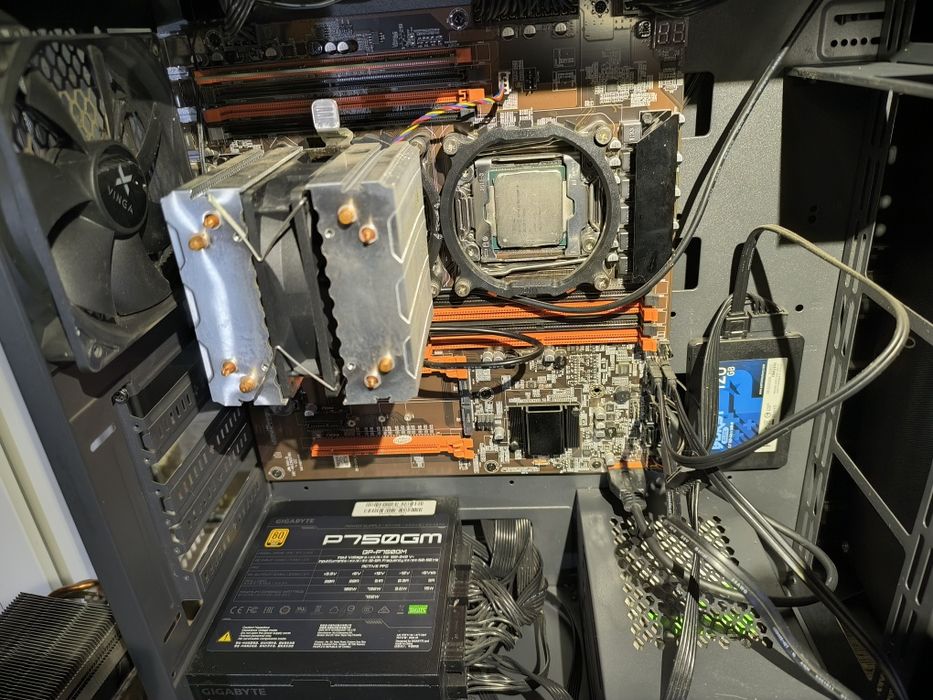 Робочій комплект Klisre X99 ZX-DU99D4 LGA2011-3 + 2 E5-2680 v3