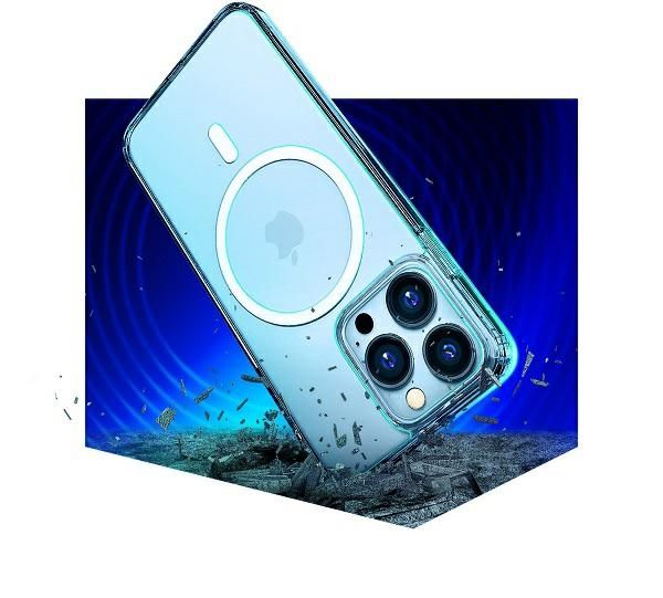 3MK MagCase iPhone 13 6.1" przezroczyste kompatybilne z Magsafe