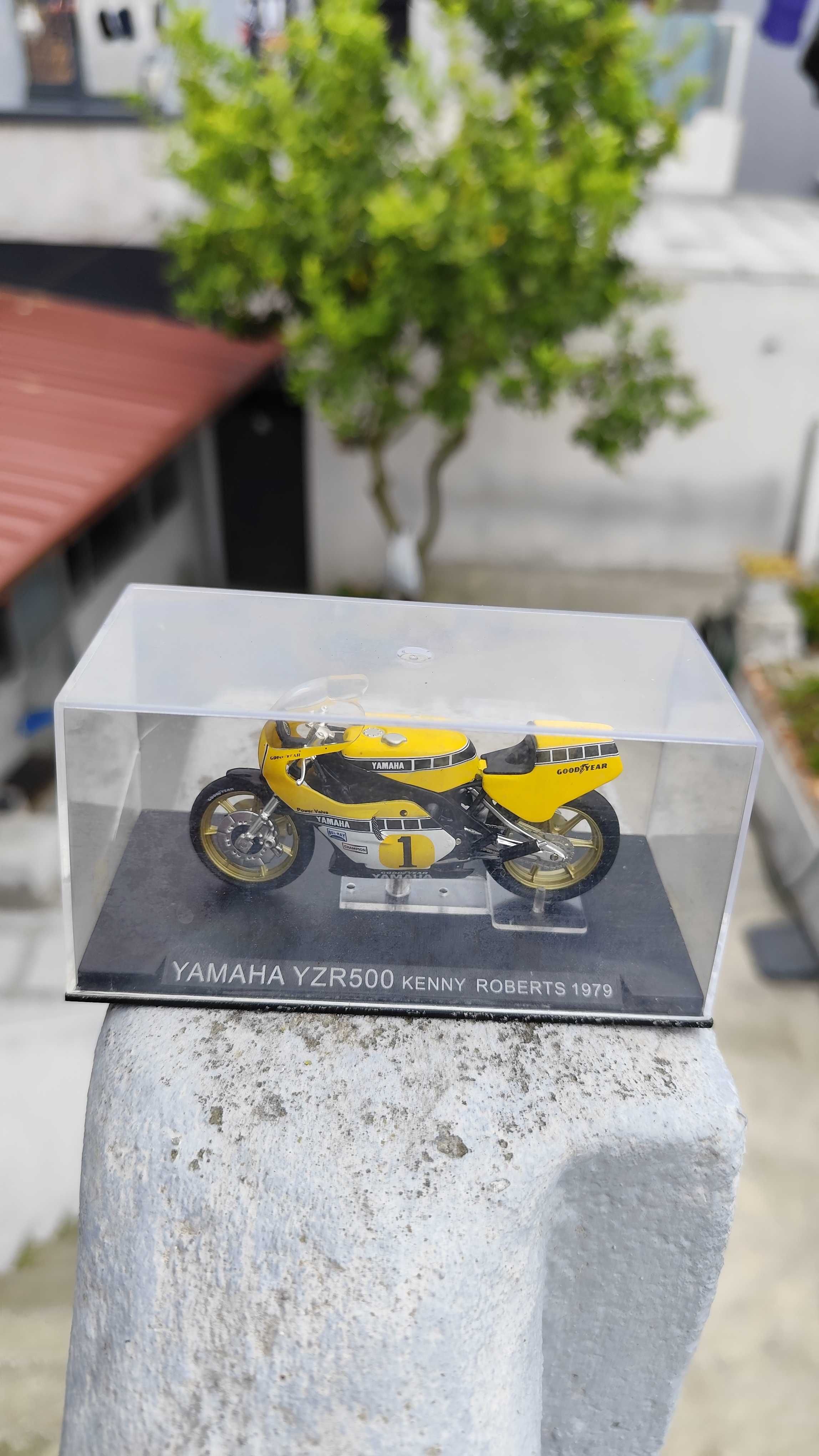 Colecção de motos miniaturas