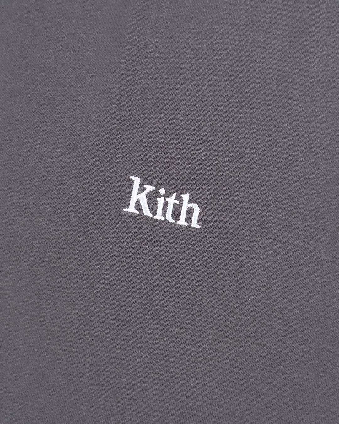 Футболка Kith Classic Embroidered Logo Tee