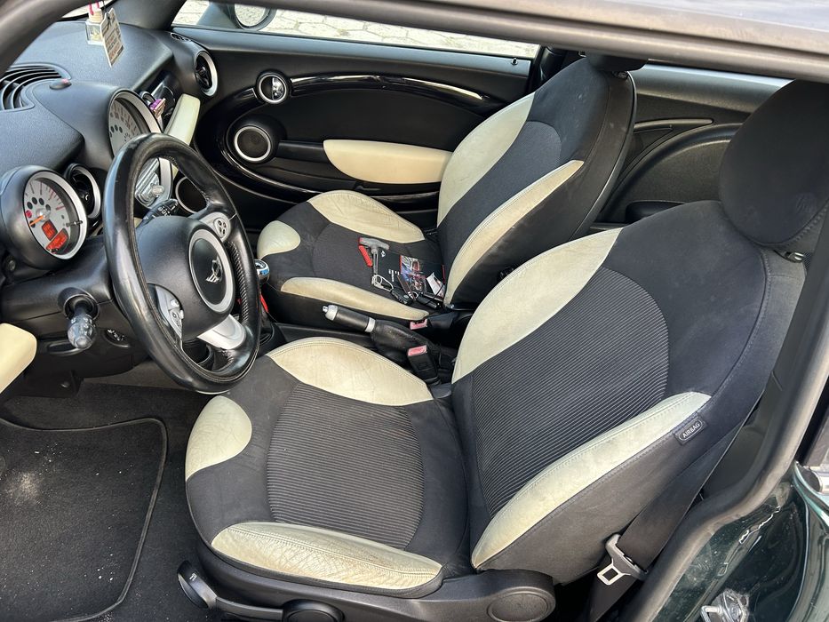Mini Cooper 1.6 ben 120 koni Tempomat skóry czarny sufit ORYGIN LAKIER