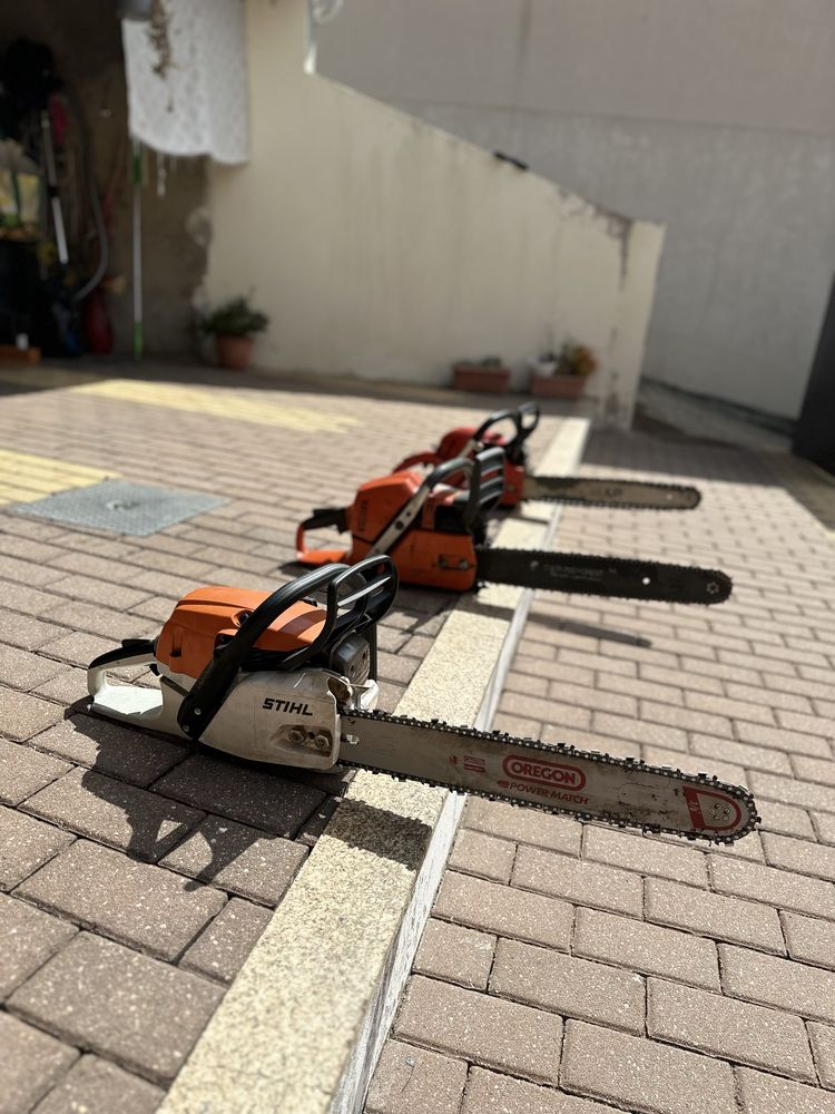 Husqvarna 575XP, STIHL MS 261C, Dolmar PS 7900