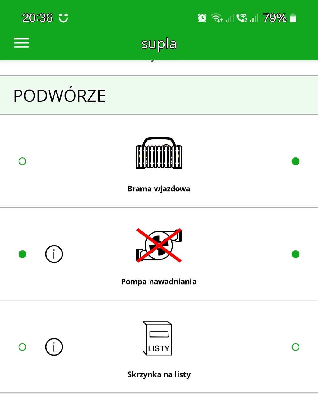 Modół zdalnego sterowania napędem bramy WIFI SUPLA
