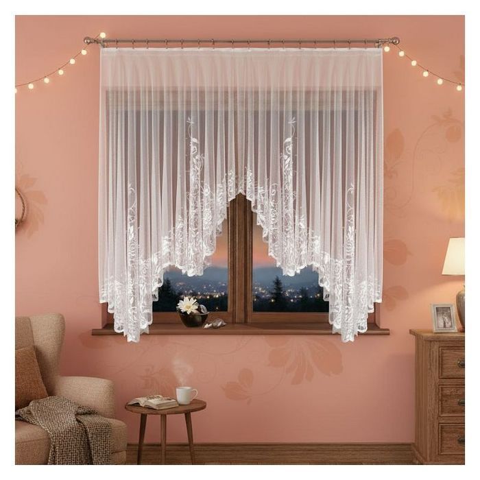 Firanka Melinda 170 x 160 cm DomoweTekstylia | WNM334 160