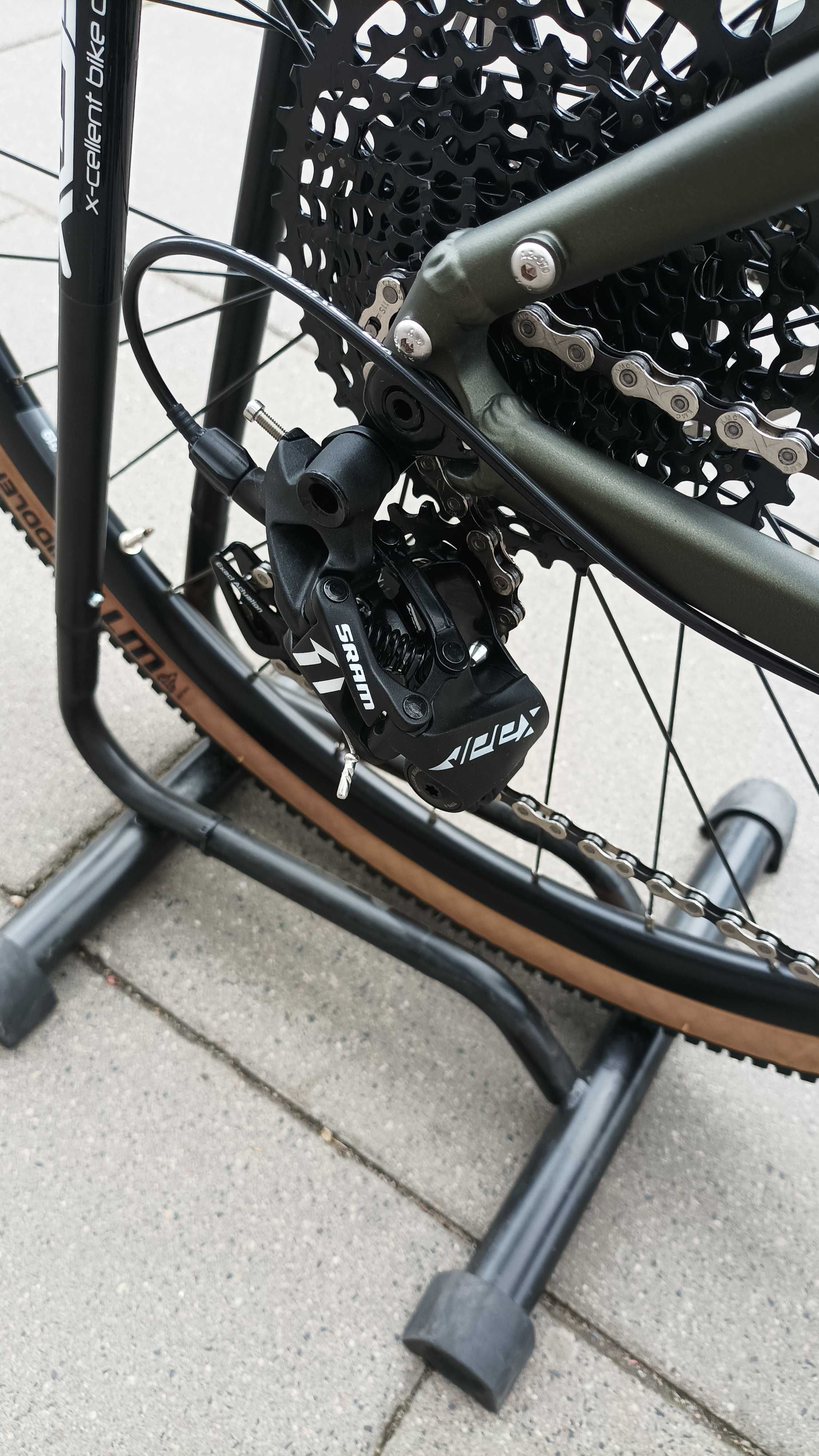 ROMET BOREAS 2 gravel   zielono grafitowy