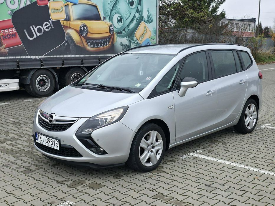 Opel Zafira 1.4 Benzyna | Serwisowany | Gwarancja | Bogate wyposażenie | Zadbany
