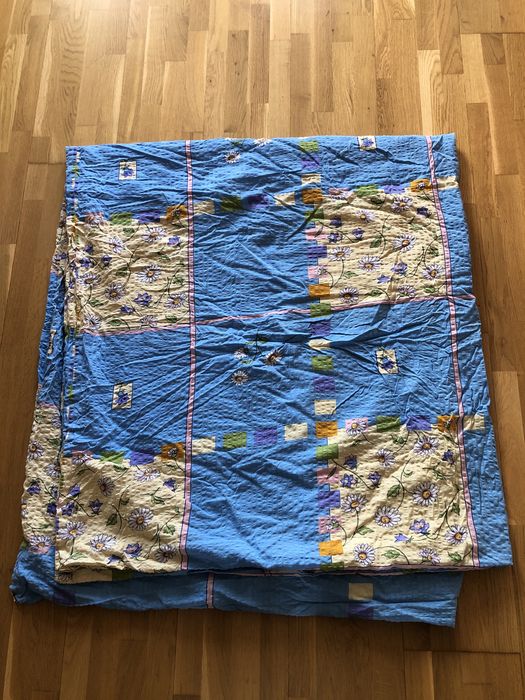 Підодіяльник розмір 180*200 см двохспальний голубий 2-спальний