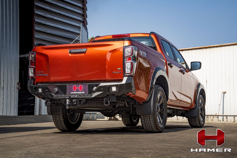 Zderzak tylny stalowy Offroad HAMER Nova Isuzu D-Max 2020 do 2024