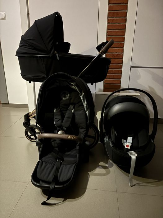 Wózek z fotelikiem 3w1 Cybex Priam II + akcesoria