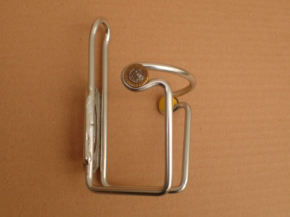 koszyk na bidon Elite tubular do retro szosy srebrny