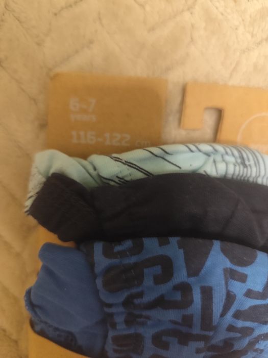 Nowe majtki chłopięce  coccodrillo 3pak r. 116/122 na ok. 6-7 lat