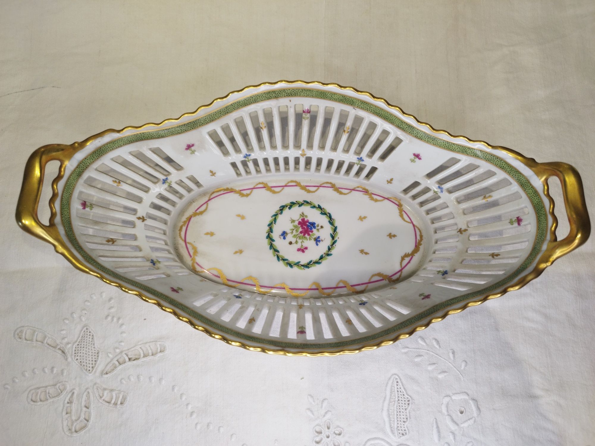 Cesta perfurada Haviland - Limoges