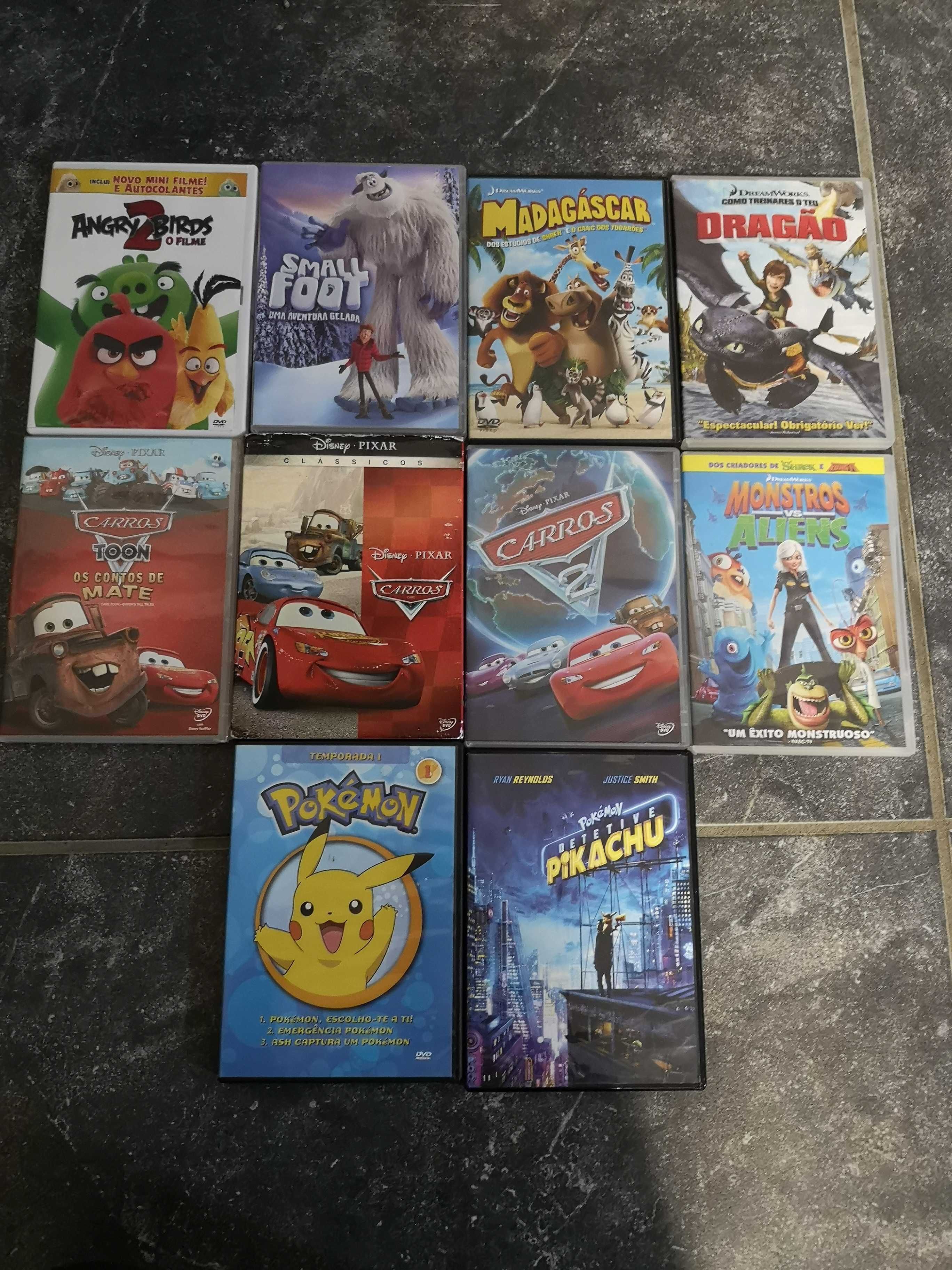 Dvds de animação