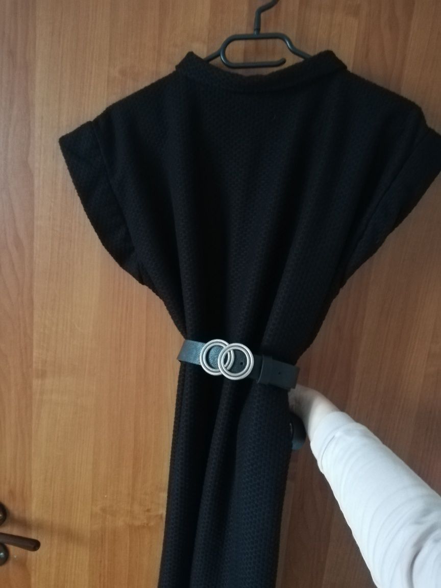Sukienko-tunika czarna r. S/M/L