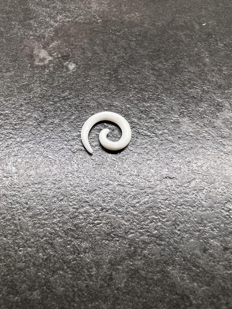 rozpychacz biały tunel plug 2 mm