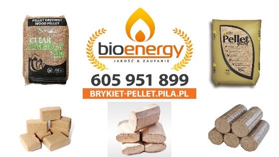 Pellet drzewny Gold, Lava, Olimp | Bio Energy | Transport winda