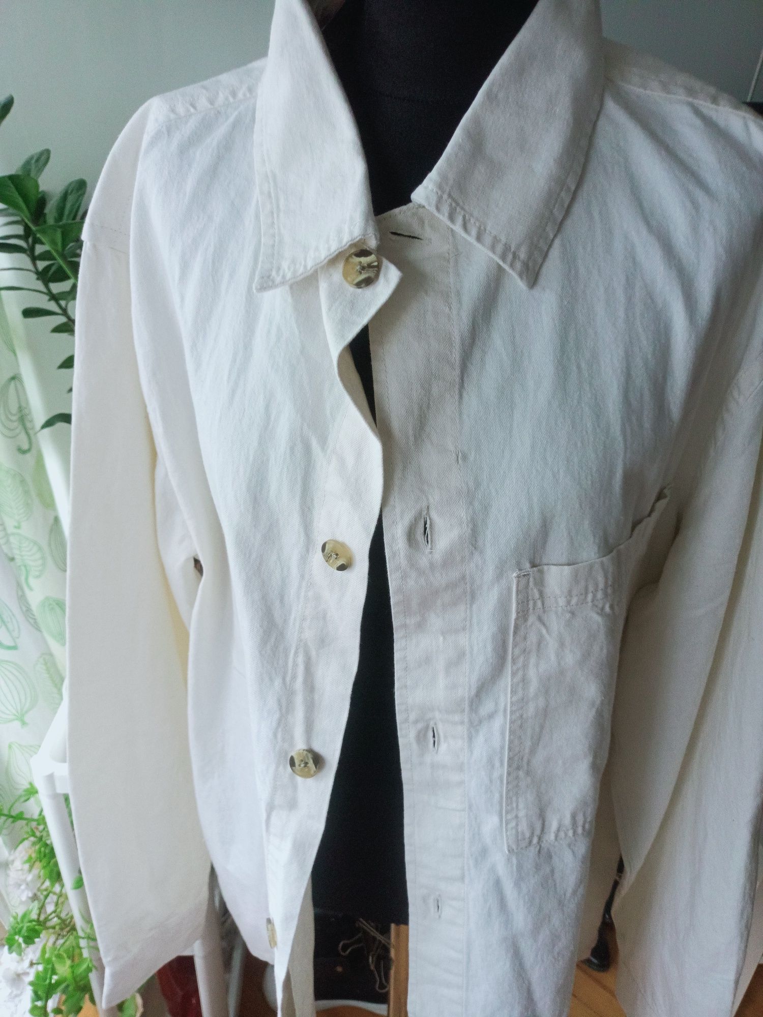 Bluza marynarka męska nowa z metką bawełna i len roz XL Reserved