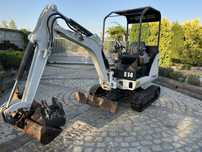 Bobcat e14 mini koparka 2014 rozsuwane gąsienice/poszerzany plug