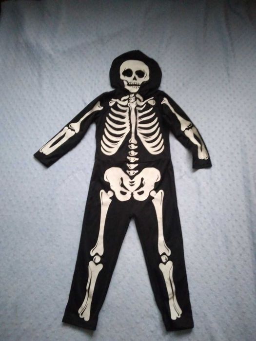 Костюм новорічний дитячий (скелет/ельф) з Німеччини