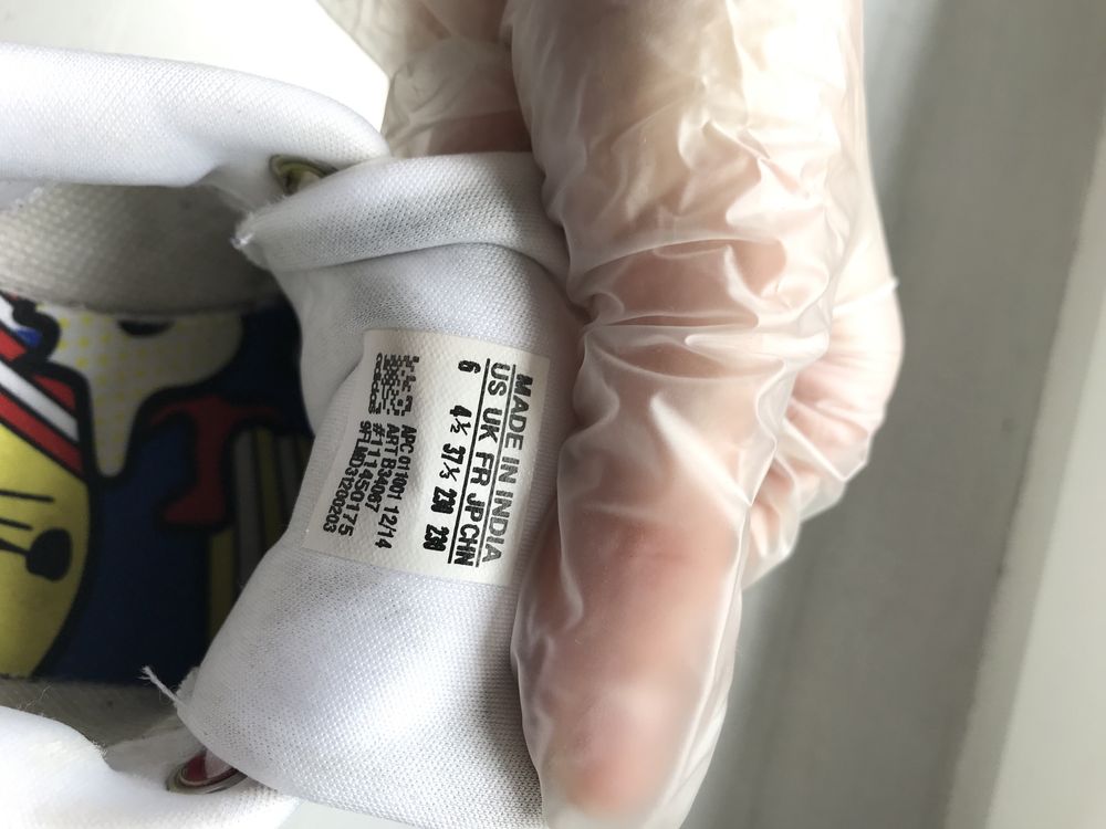 obuwie sportowe Adidas Stan Smith fluo białe 37 23,5 cm