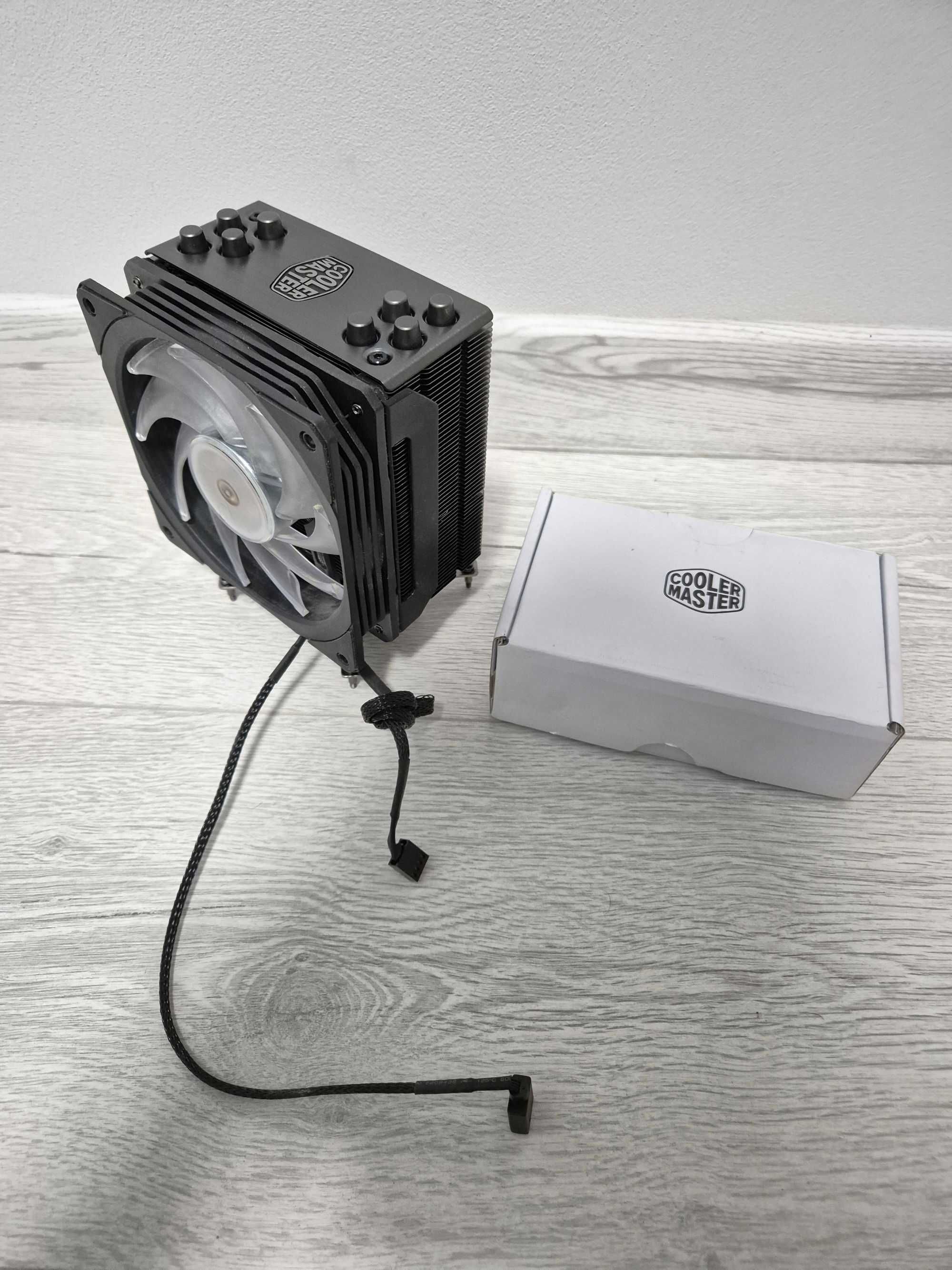 кулер башта Cooler Master Hyper 212 RGB Black Edition (Intel\AMD)