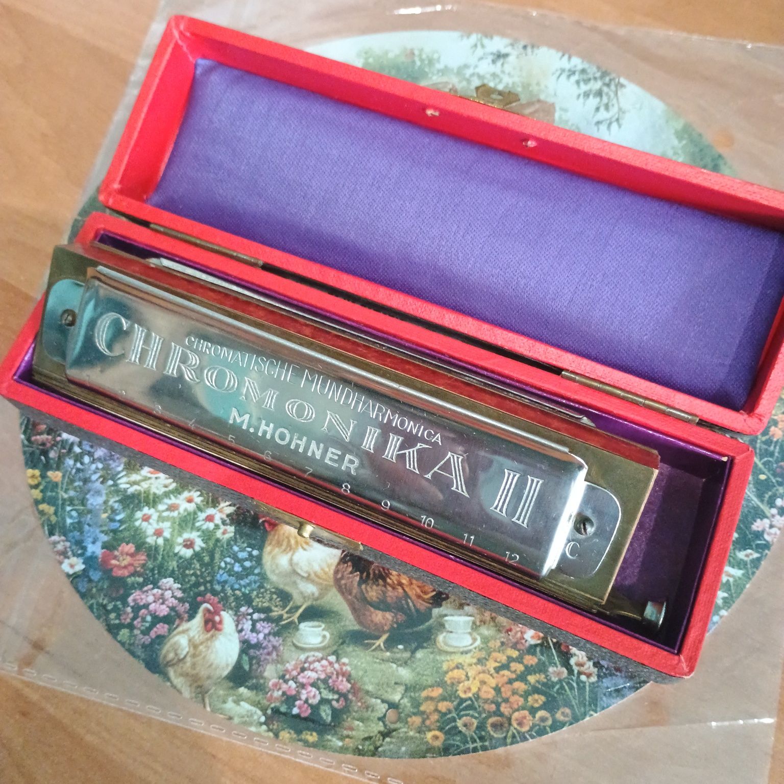 Harmonijka ustna Hohner Chromonika II C Mundharmonica