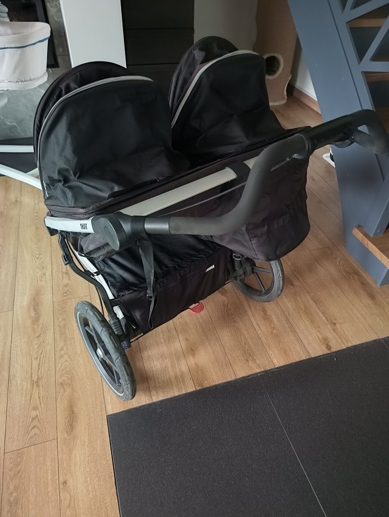 Thule Urban Glide 2 double black+ gratis etui na kom i haczyki