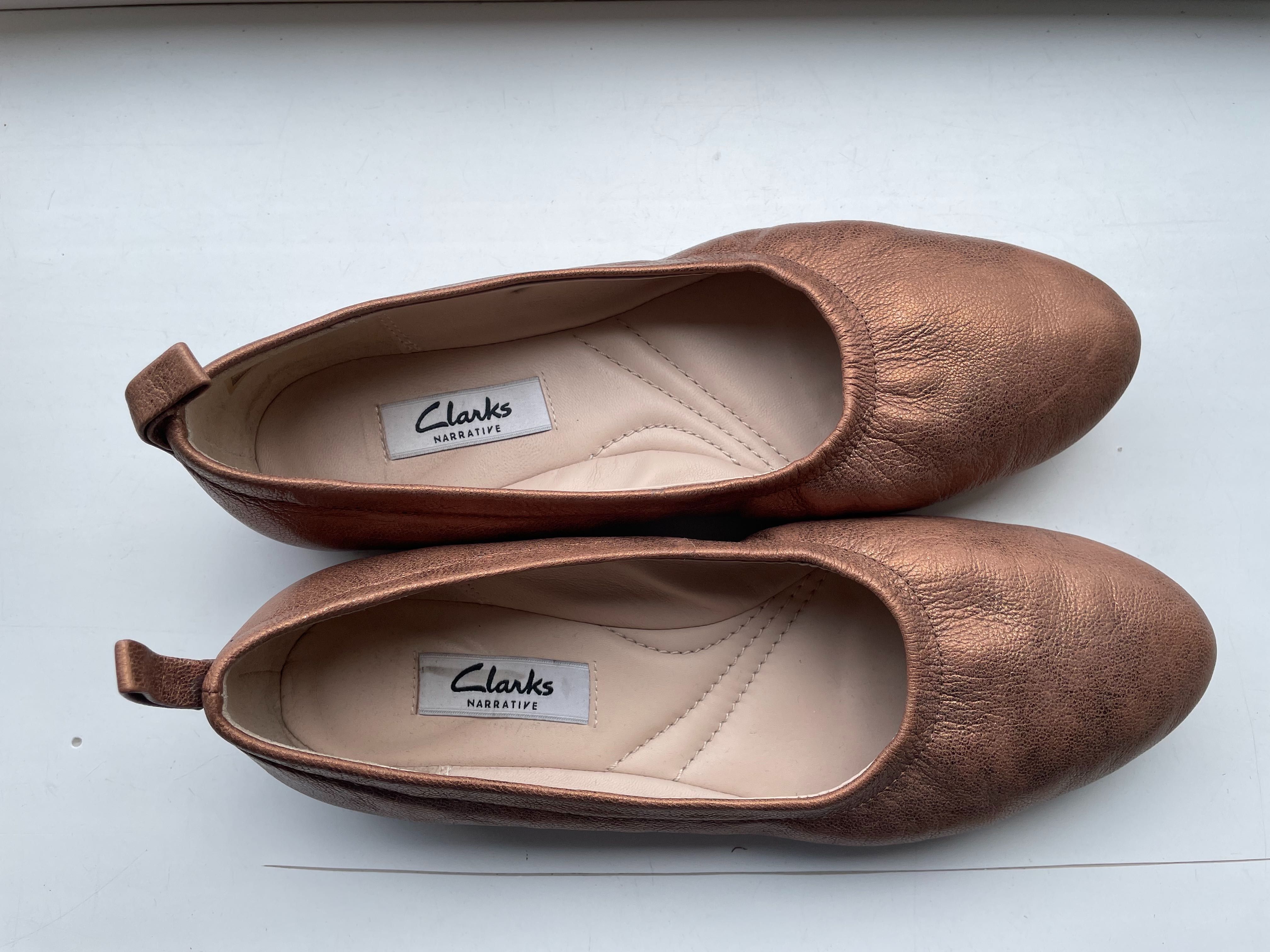 Туфли балетки Clarks 37