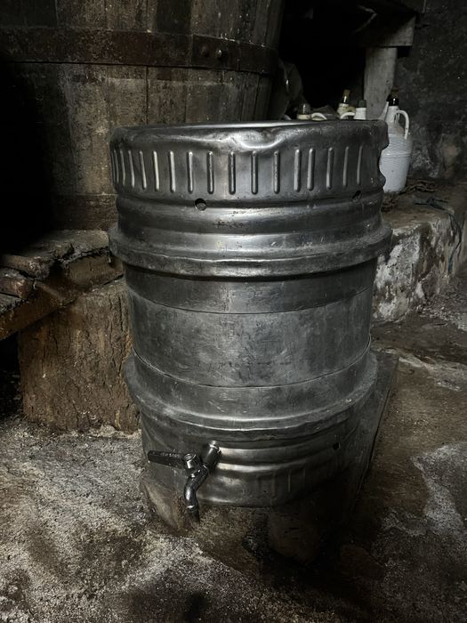 Bidão cerveja metal 50litros