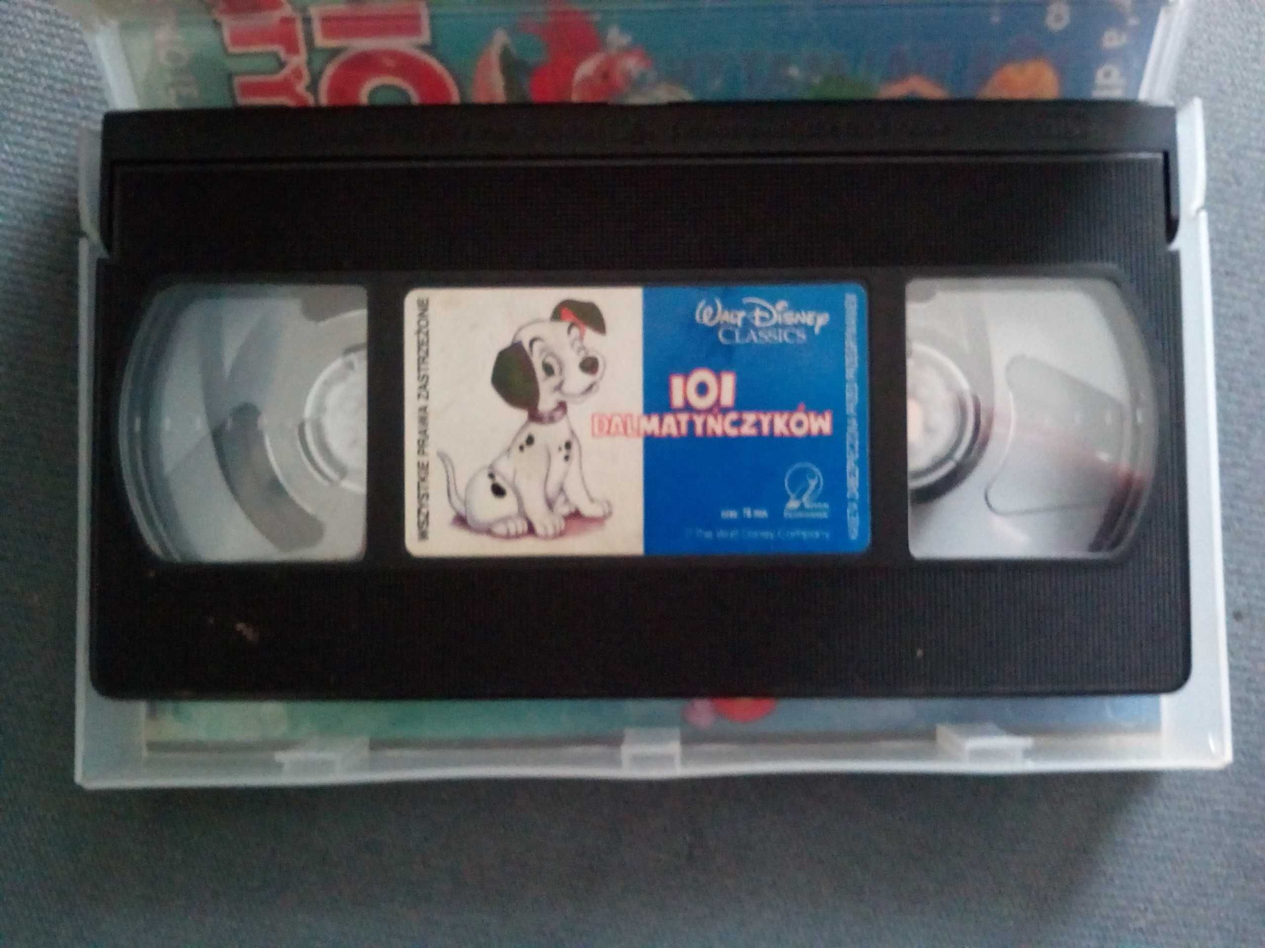 Kaseta VHS 101 Dalmatyńczyków
