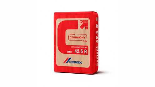 Cement I 42,5 CEMEX czerwony jedynka czerwona Transport HDS dobra cena