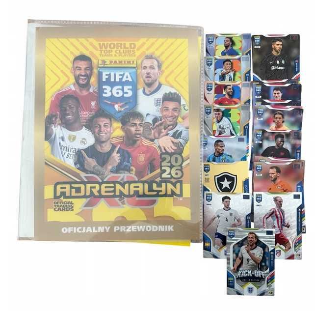 Karty piłkarskie PANINI FIFA365 - 2026 - wszystkie rodzaje